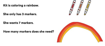 A close-up of a rainbow
Description automatically generated