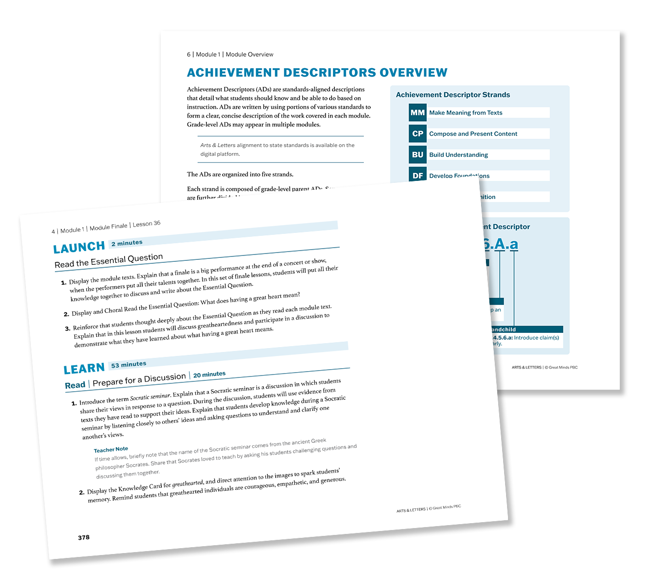 Arts & Letters Assessments