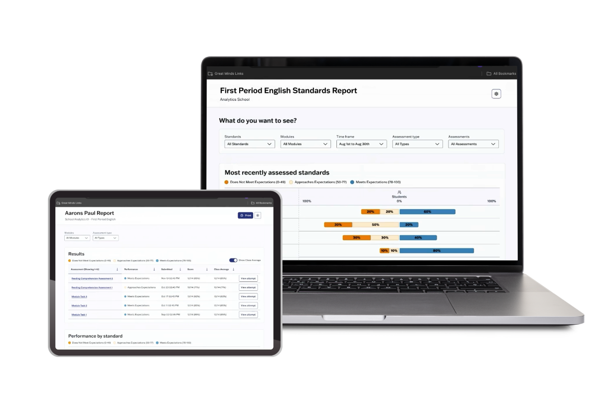 Wit & Wisdom Digital Assessment Mockup Wit & Wisdom Digital Assessment Mockup